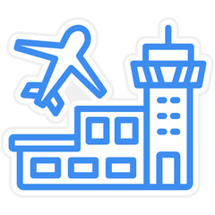 Vector Design Airport Icon Style