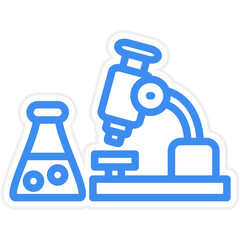 Vector Design Medical Laboratory Icon Style