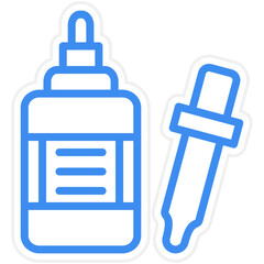 Vector Design Serum Icon Style