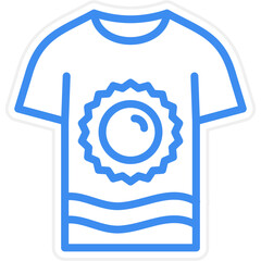 Vector Design T-Shirt Icon Style