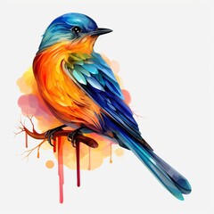 Colorful and breathtaking bird