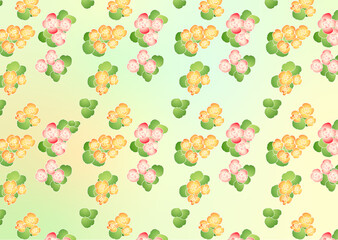 ベゴニアの花の背景