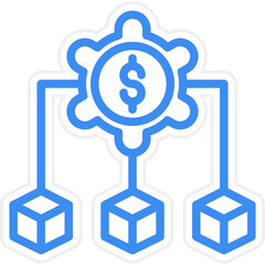 Vector Design Infrastructure Icon Style