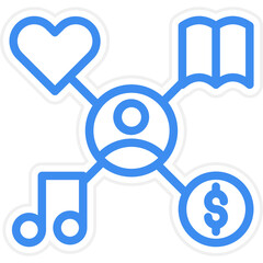 Vector Design Lifestyle Icon Style
