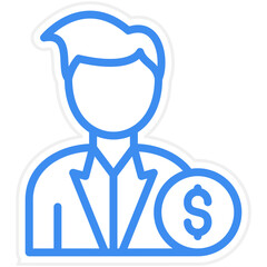 Vector Design Accredited Investor Icon Style
