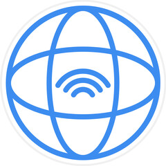 Vector Design Internet Icon Style