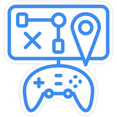 Vector Design Custom Map Icon Style