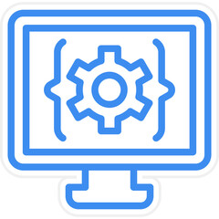 Vector Design Ide Icon Style