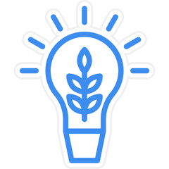 Vector Design Bioenergy Icon Style