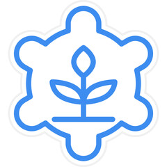 Vector Design Ecological Object Icon Style