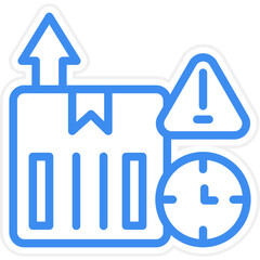 Vector Design First Expired Icon Style