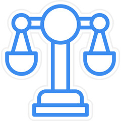 Vector Design Legal Icon Style