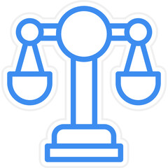 Vector Design Legal Icon Style