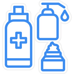Vector Design Personal Care Products Icon Style