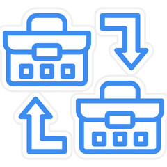 Vector Design B2B Icon Style