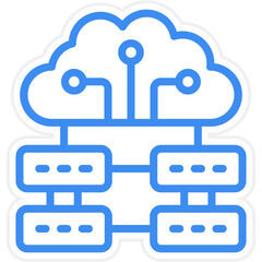 Vector Design Big Data Icon Style