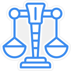 Vector Design Balance Icon Style