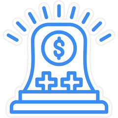 Vector Design Emergency Funds Icon Style