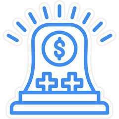 Vector Design Emergency Funds Icon Style