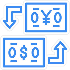Vector Design Exchange Icon Style