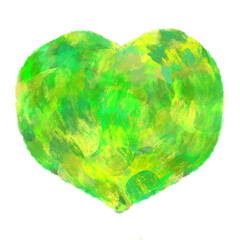 緑のハート