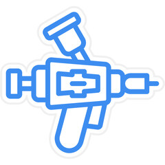 Vector Design Airbrush Icon Style