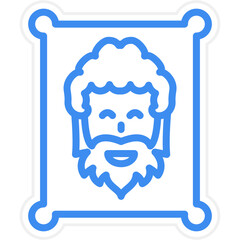 Vector Design Fine Art Icon Style