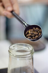 coffee bean Measuring spoon