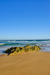 Gunnamatta Beach in Fingal is an exposed, high energy, 3km stretch of beach with a wide, rip dominated surf zone. It is located in the Mornington Peninsula National Park