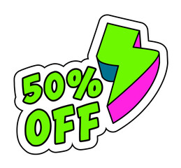 Reduction of price, discounts and sale on products