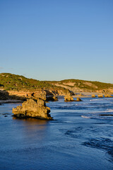 Cape Woolamai is a town and headland at the south eastern tip of Phillip Island in Victoria,...
