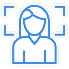 Obraz premium Close Up Icon Style