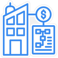 Building Strategy Icon Style