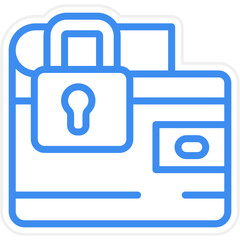 Private Wallet Icon Style