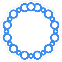 Beads Icon Style