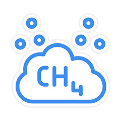 Methane Icon Style