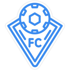 Football Club Icon Style