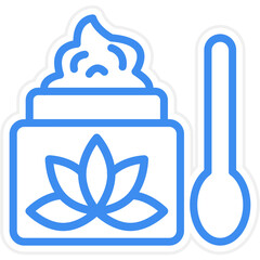 Body Scrub Icon Style