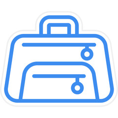 Sport Bag Icon Style