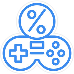 Game Deals Sales Icon Style