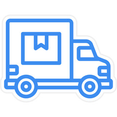 Delivery Service Icon Style
