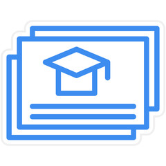 Combined Degree Icon Style