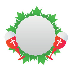 Holy Friday Christian Religious frame