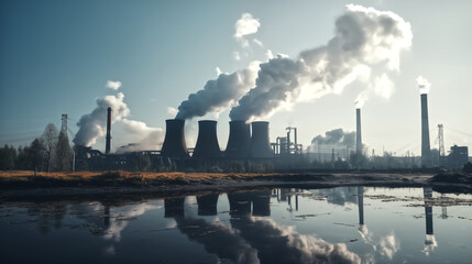 is a thermal power station in which the heat source is a nuclear