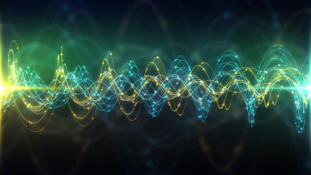 Digital Wave: Futuristic Soundwave Technology and Data Flow