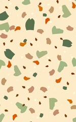 Aesthetic Terrazzo Wallpaper Graphic Background