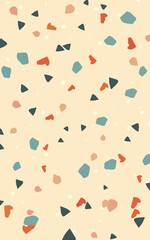 Aesthetic Terrazzo Wallpaper Graphic Background