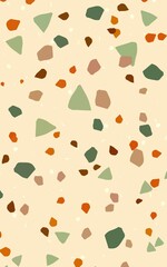 Aesthetic Terrazzo Wallpaper Graphic Background