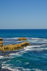 Discover sheltered bay beaches and wild surf beaches, blowholes, caves and unusual rock formations...