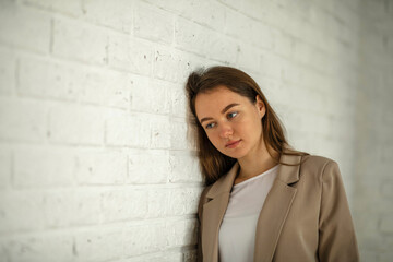 woman, burnout from work stress, over time and mental health fatigue problem. worker, tired and unwell while suffering from bad migraine, anxiety and exhaustion